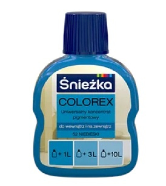 Барвник Sniezka Колорекс 52 небеска (синій) 100мл