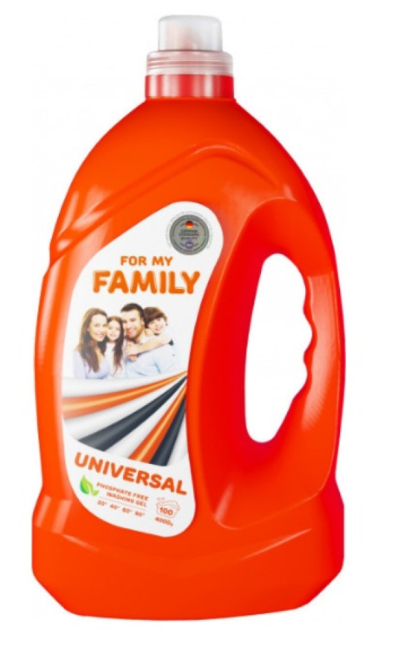 Гель д/прання(207-935) 4л FAMILY  Універсал (4шт/уп)