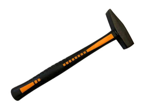 Молоток слюсарний 1000 г, (26-1000) ФІБЕРГЛАСОВА прогумована рукоятка LEV TOOLS