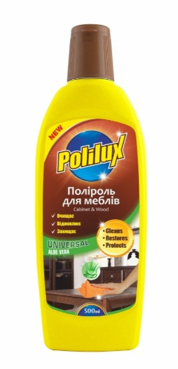 Поліроль для меблів 50731 POLILUX Aloe vera 500мл (18 шт/ящ)