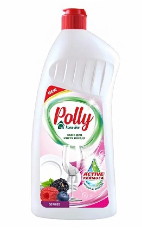 Засіб д/посуду POLLY 1000мл (52131) ЯГОДИ