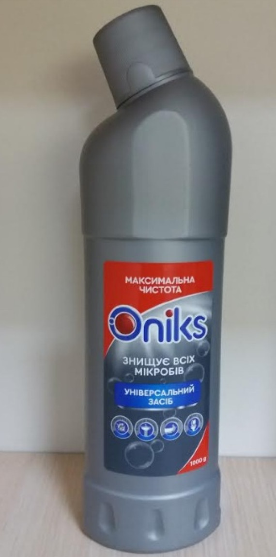 Гель дезинфікуючий (479) універсальний ONIKS 1л