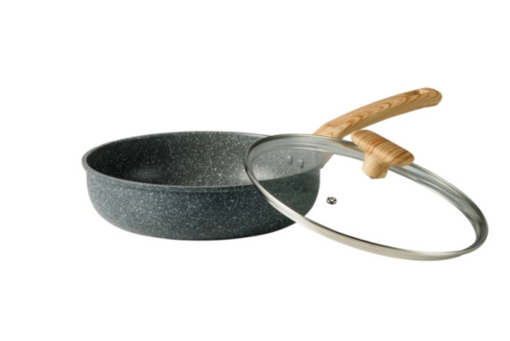 Сковорода З КРИШКОЮ BRAVO CHEF BC-1102-26Н L   26 см  глибока