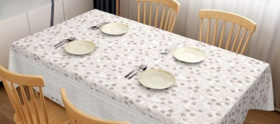 Клейонка в рулоні  TM Dariana 1,37*20м STS6008-3 тришарова