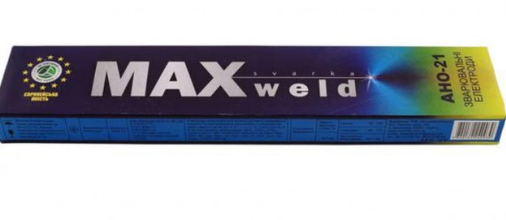 Електроди MAXweld АНО-21 4мм., 2,5кг