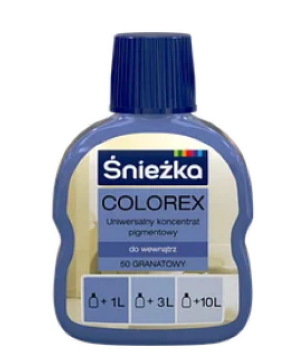 Барвник Sniezka Колорекс 50 темно-синій 100мл