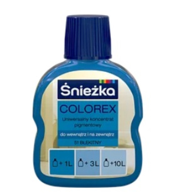 Барвник Sniezka Колорекс 51 блакитний 100мл