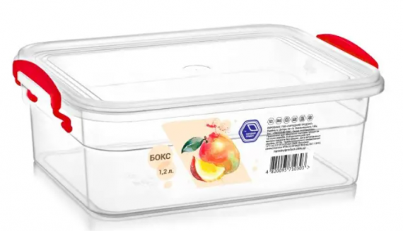Контейнер з ручками 1,2л (12 арт)