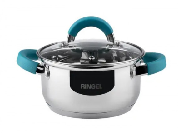 Каструля RINGEL Berlin RG-20013-18 18см(2,3л) нержавійка з кришкою