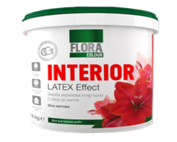 ФЛОРА Фарба інтер'єрна Latex 7кг