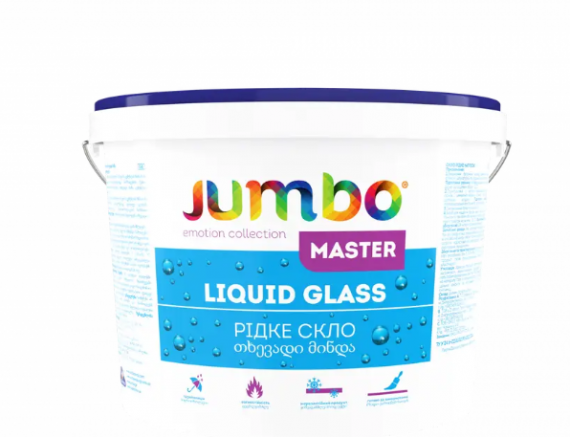 Рідке скло натрієве JUMBO Master 1,4кг (20шт/уп)