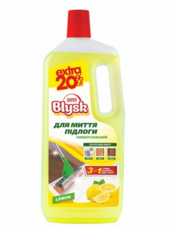 Засіб для підлоги (51547)  1л Super Blysk Лимон