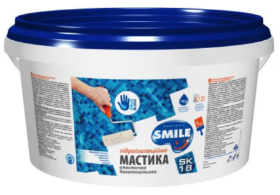 Мастика SK-18 гідроізоляційна 2,6кг