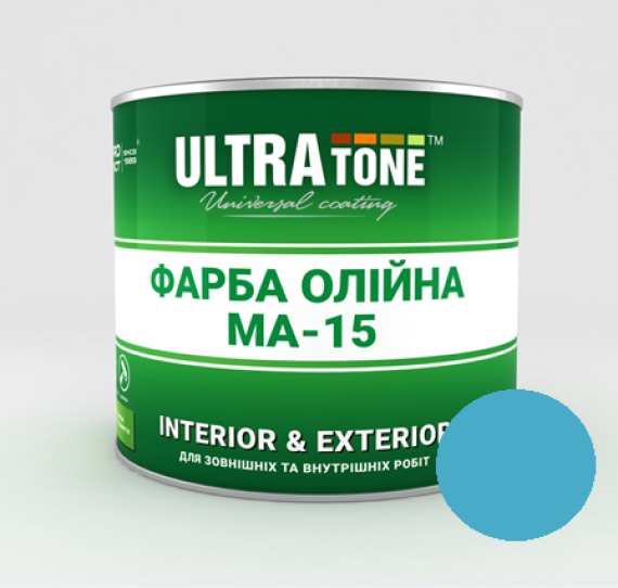 Фарба масляна МА-15 ULTRAtone блакитна 2,5 кг
