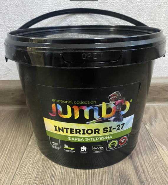 Фарба SI-27 інтерєр JUMBO 1,4кг