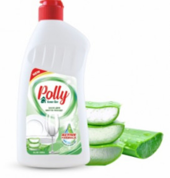 Засіб д/посуду POLLY 500мл (50571) АЛОЄ