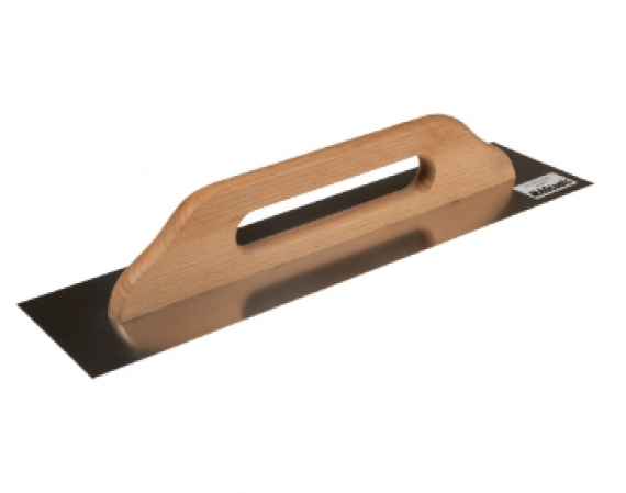 Терка нерж.гладка  580мм (ручка-дерев) (2220) Mag Tools
