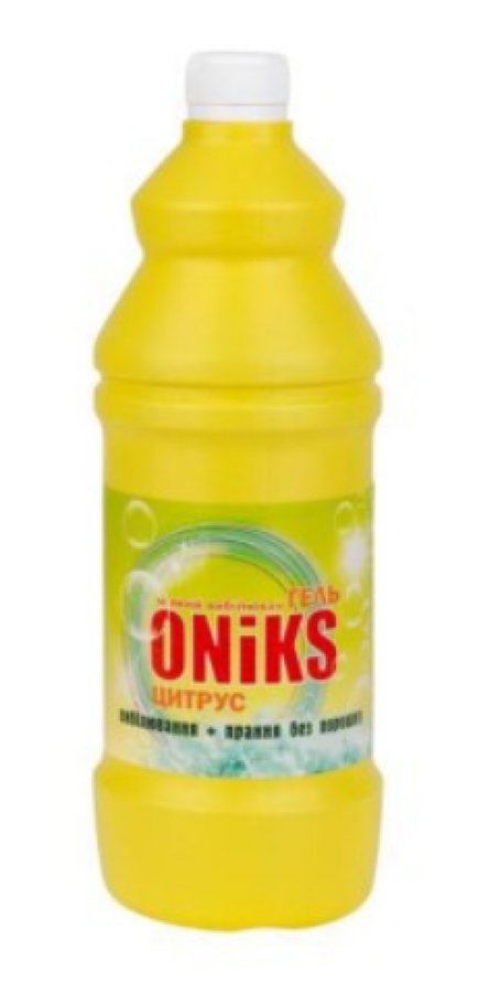 Гель-відбілювач(678) ONIKS Цитрус з підкрохмал/еф 950г