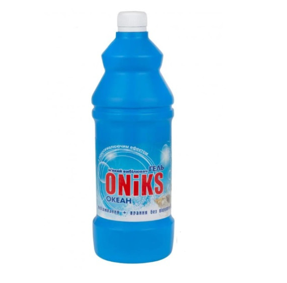 Гель-відбілювач(685) ONIKS Океан з підкрохмал/еф 950г