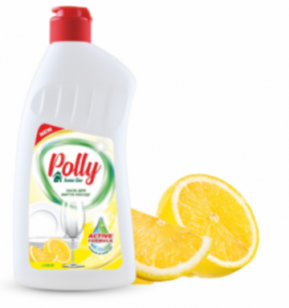 Засіб д/посуду POLLY 500мл (50557) ЛИМОН