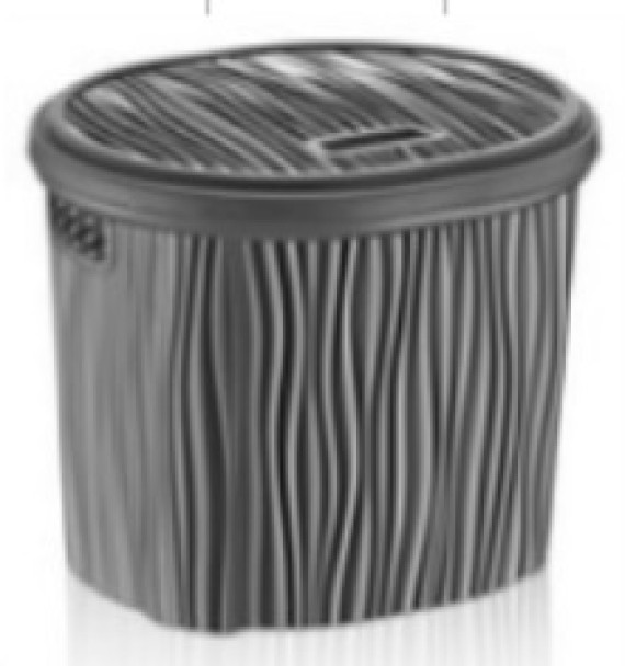 КОШИК  WAVY OZER-L-012  17л з КРИШКОЮ