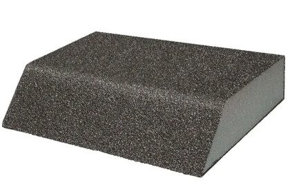 Шліфувальна губка КОМБІНОВАНА NovoAbrasive 100х68х26мм, Р120