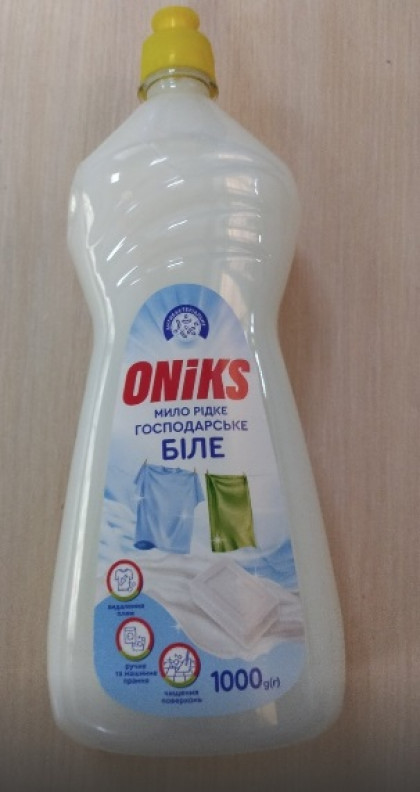Мило рідке Господарське 1л (БІЛЕ) (622) ONIKS